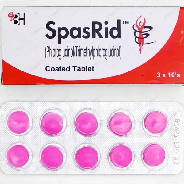 Spasrid Tablets (1 Box = 3 Strips) (1 Strip = 10 Tablets)