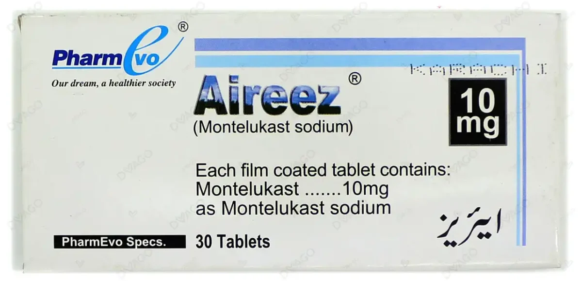 Aireez Tablets 10Mg (1 Strip = 10 Tablets) - Image 1