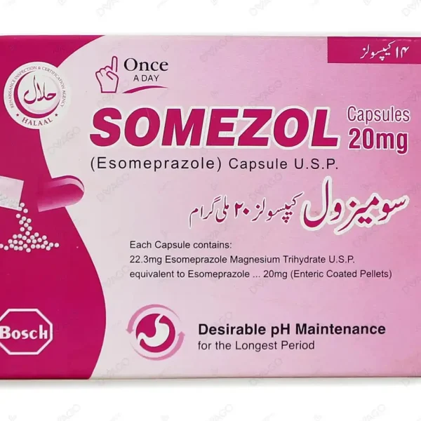 Somezol Capsules 20Mg