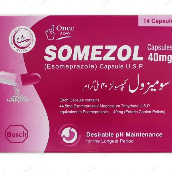 Somezol Capsules 40Mg