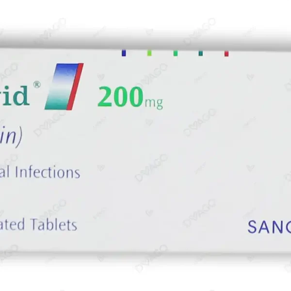 Tarivid Tablets 200Mg (1 Box = 1 Strip)