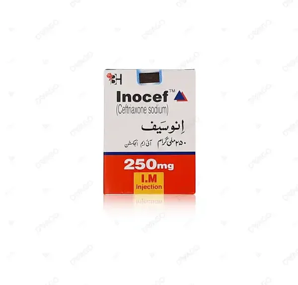 Inocef Im Injection 250Mg (1 Box = 1 Injection)