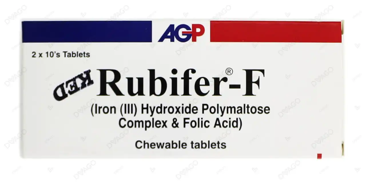 11120(1) Rubifer-F Tablets 100Mg/0.35Mg - Image 1