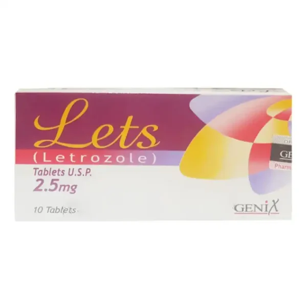 Lets Tablets 2.5Mg (1 Box = 1 Strip)(1 Strip = 10 Tablets)