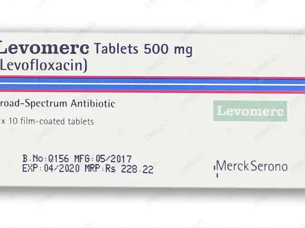 Levomerc Tablets 500Mg (1 Box = 1 Strip)(1 Strip = 10 Tablets)