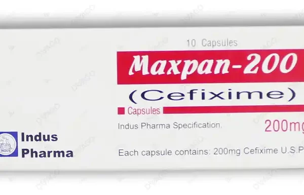 Maxpan Capsules 200Mg (1 Box = 1 Strip)(1 Strip = 10 Capsules)