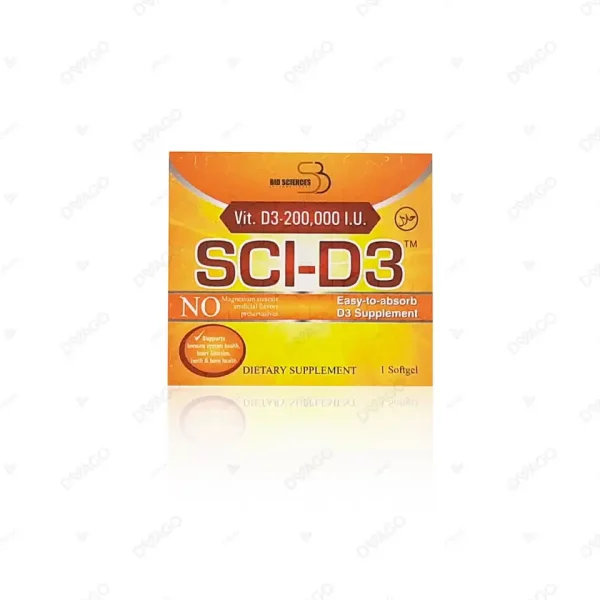 Sci-D3 Softgel Capsules 200,000Iu