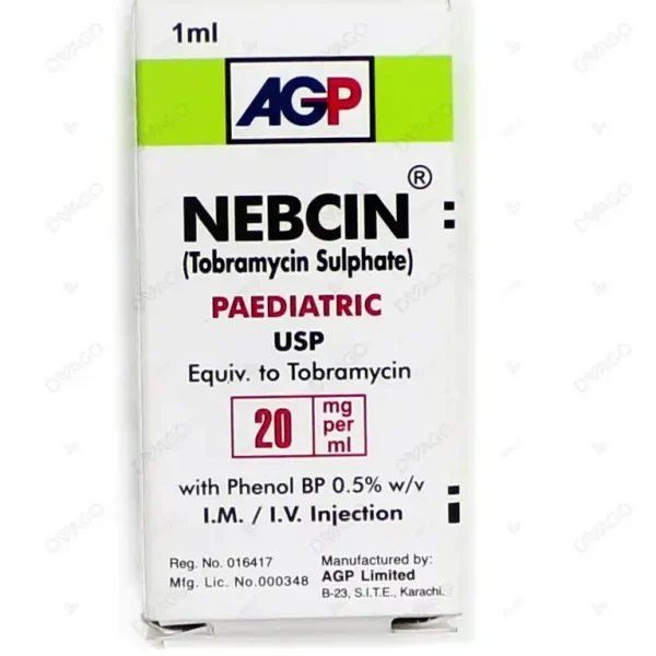Nebcin Paediatric Im/Iv Injection 20Mg/Ml (1 Box = 1 Injection)