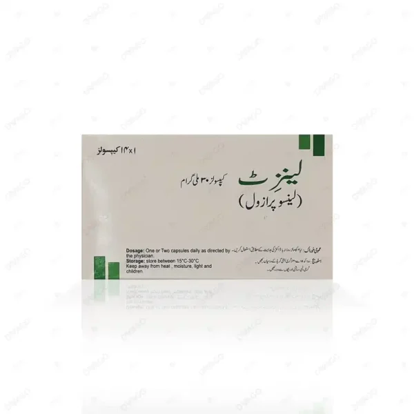 Lanzit Capsules 30Mg (1 Box = 1 Strip)(1 Strip = 14 Capsules)