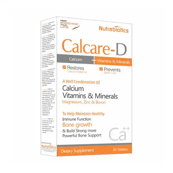 Calcare-D Tablets (1 Box= 30 Tablets)