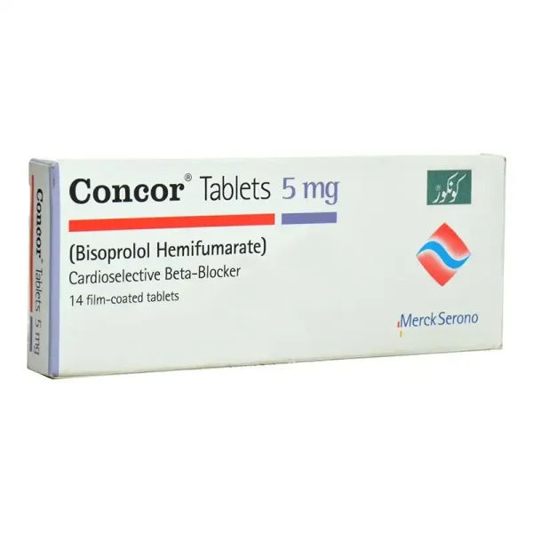 Bisoprolol Tablets 5Mg (1 Box = 14 Tablets)