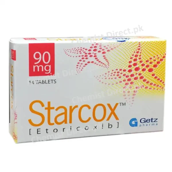 Starcox Tablets 90Mg (1 Box = 1 Strip)