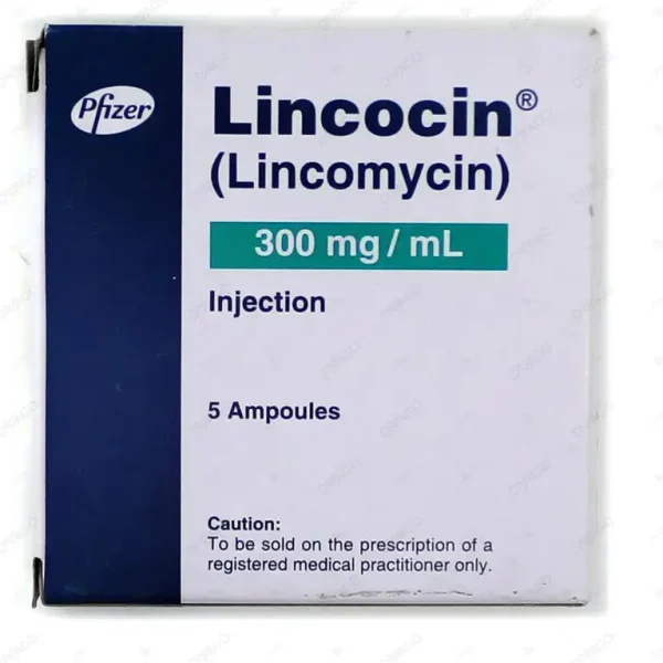 Lincocin Injection 300Mg/Ml (1 Box = 5 Ampoules)