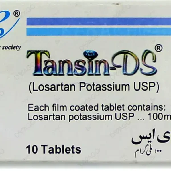 Tansin-Ds Tablets 100Mg (1 Box = 1 Strip)