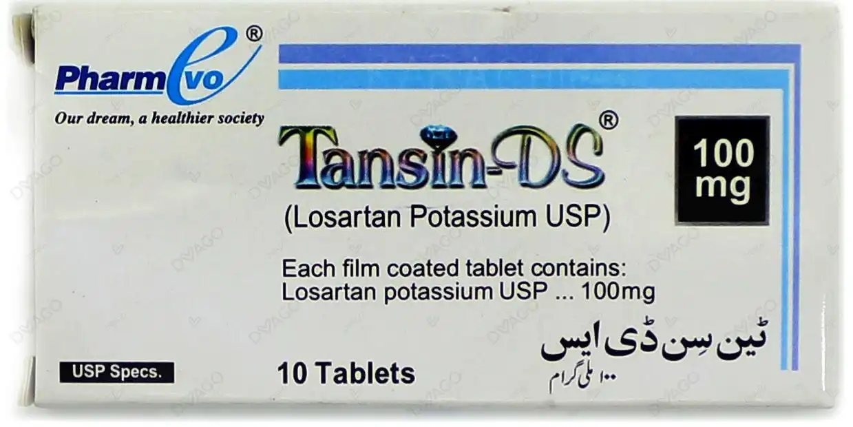 4 Tansin-Ds Tablets 100Mg (1 Box = 1 Strip) - Image 1