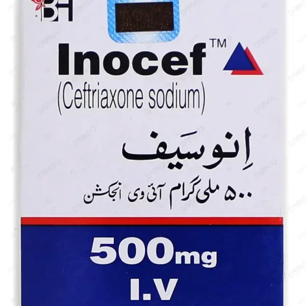 Inocef Iv Injection 500Mg (1 Box = 1 Injection)