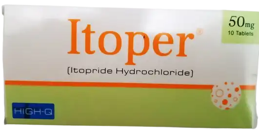 Itoper Tablets 50Mg (1 Box = 1 Strip)(1 Strip = 10 Tablets)