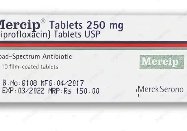 mercip tablets 250mg (1 box = 1 strip)(1 strip = 10 tablets) Product Image Mercip Tablets 250Mg (1 Box = 1 Strip)(1 Strip = 10 Tablets)