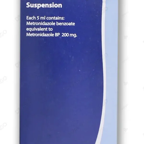 Metrozine 90Ml Suspension 200Mg/5Ml
