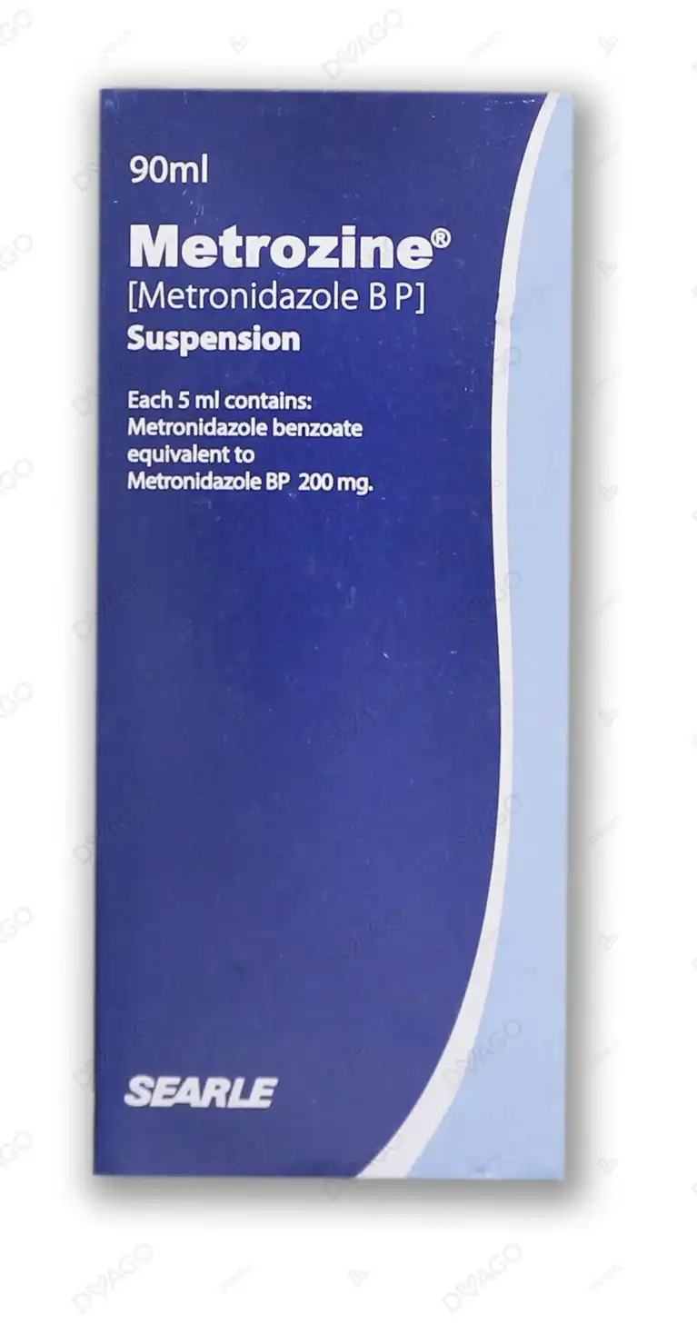 90 Metrozine 90Ml Suspension 200Mg/5Ml - Image 1