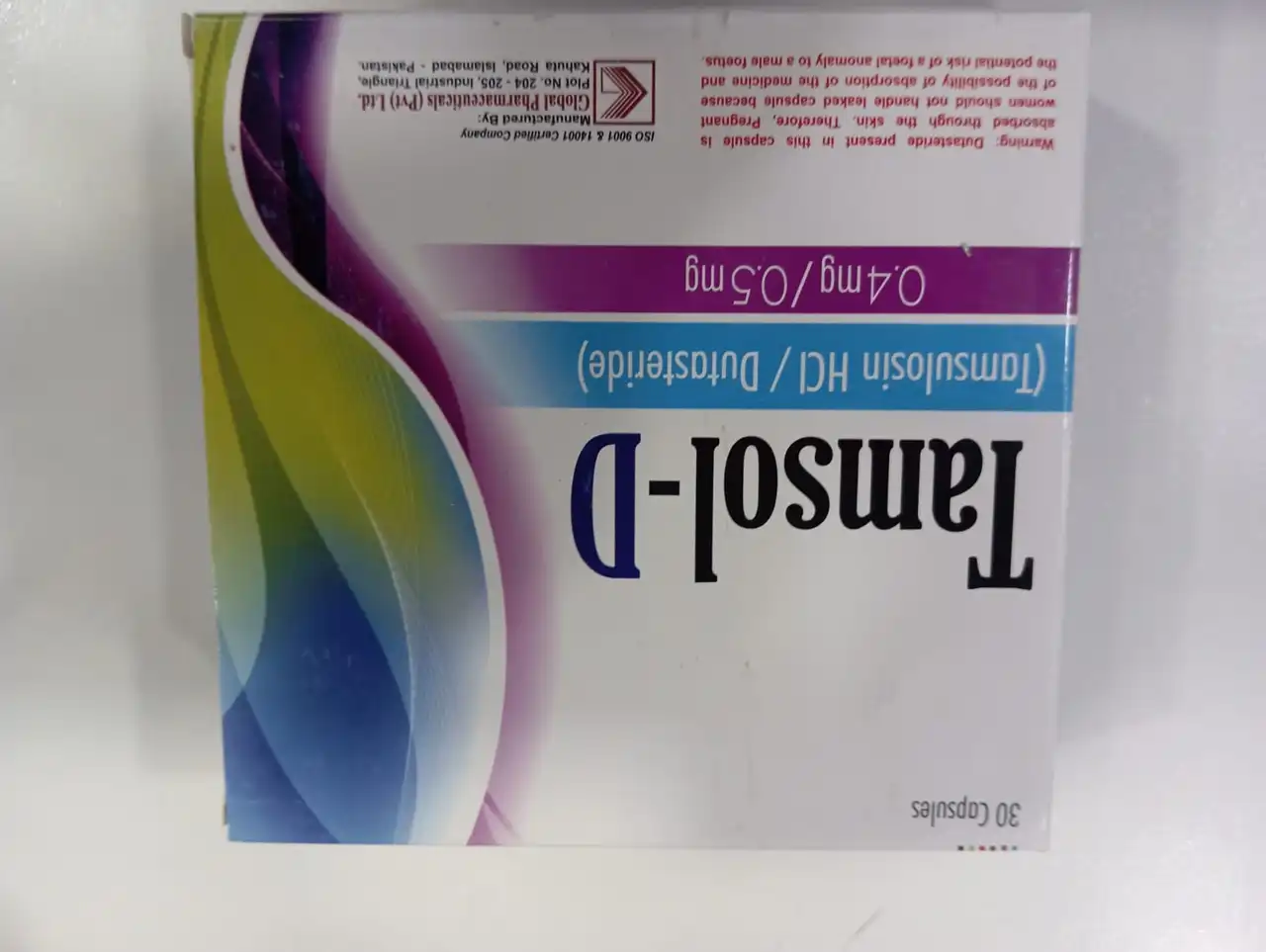 WhatsApp202025-06-30205 Tamsol-D Capsule 0.4Mg/0.5Mg (1 Box = 3 Strips) - Image 1