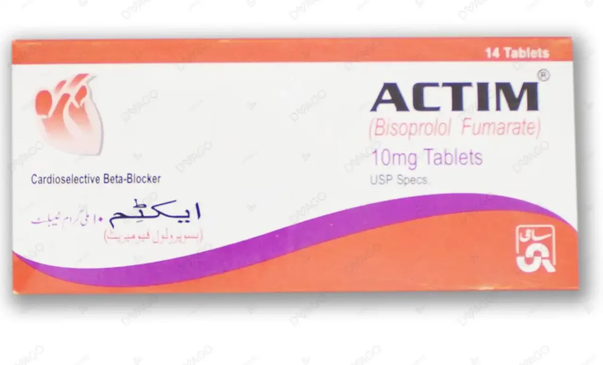 Actim Tablets 10Mg (1 Box = 1 Strip)(1 Strip = 14 Tablets) - Image 1