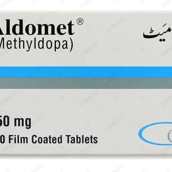 Aldomet Tablets 250Mg (1 Strip = 10 Tablets)