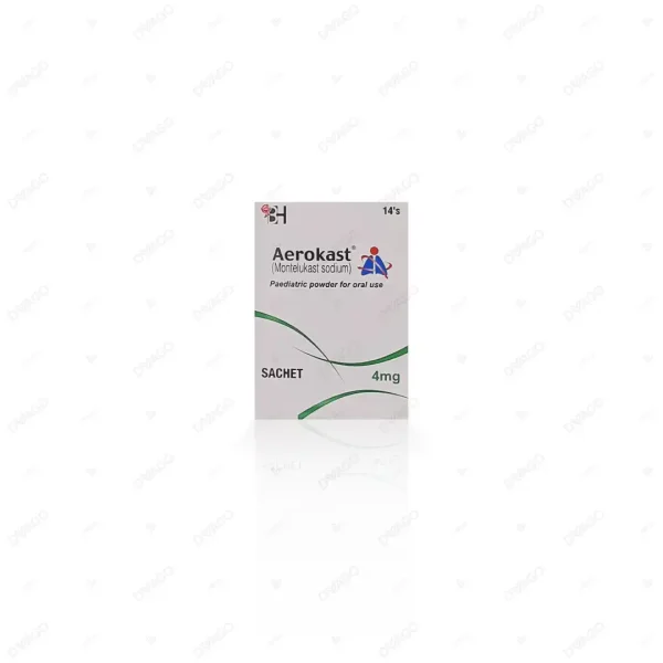 Aerokast Sachets 4Mg (1 Box = 14 Sachets)