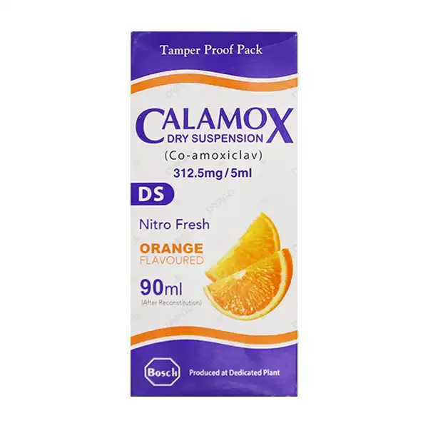 Calamox Ds 90Ml Suspension 312.50Mg/5Ml