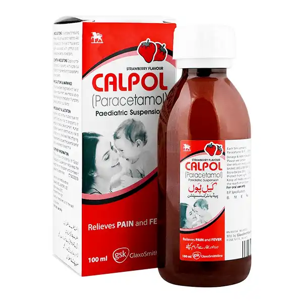 Calpol Peadiatric Suspension 100Ml