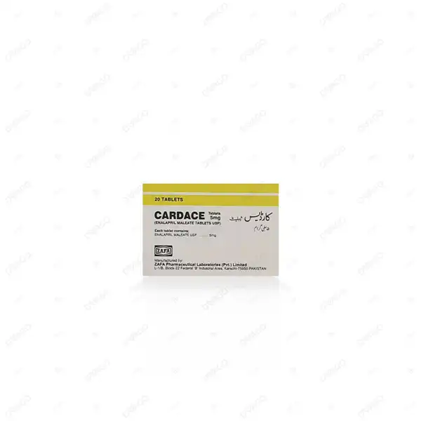 Cardace Tablets 5Mg (1 Strip = 10 Tablets)