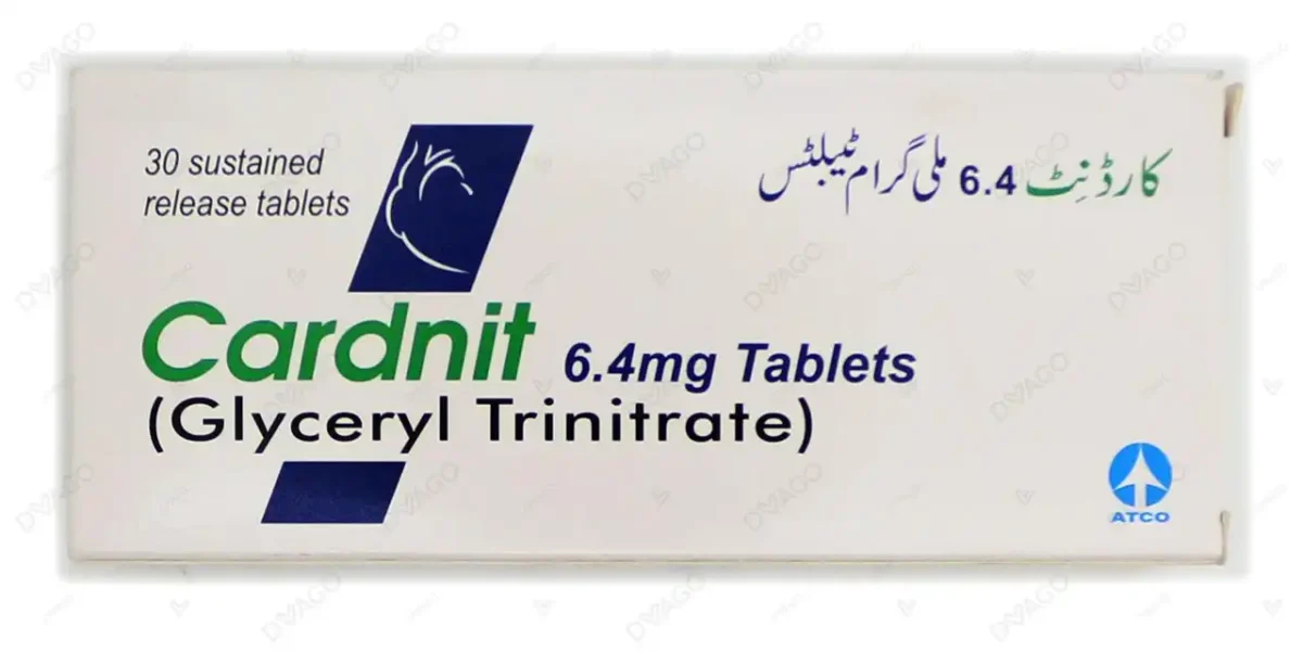 Cardnit Tablets 6.4Mg (1 Strip = 10 Tablets) - Image 1