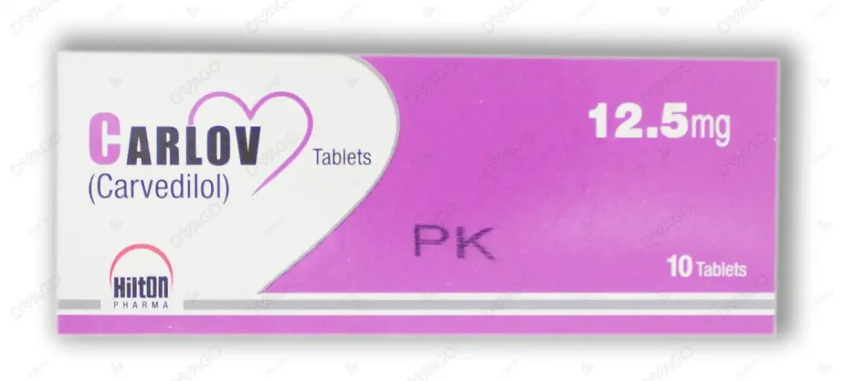 Carlov Tablets 12.5Mg (1 Box = 1 Strip)(1 Strip = 10 Tablets) - Image 1