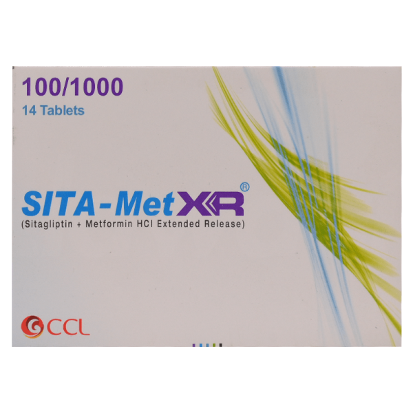 Sita-Met XR 100mg/1000mg tablet