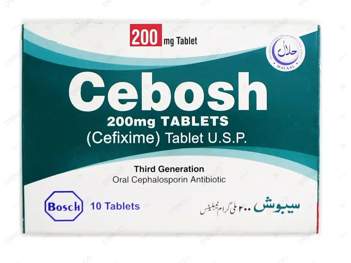 Cebosh Tablets 200Mg (1 Box = 1 Strip)(1 Strip = 10 Tablets) - Image 1