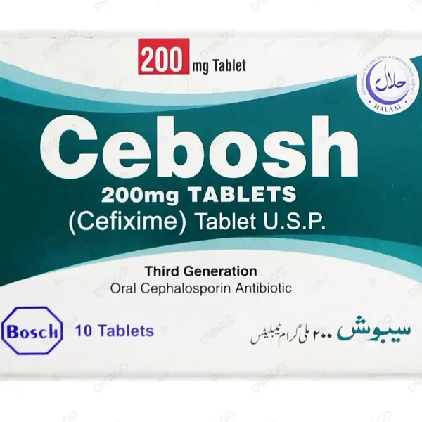 Cebosh Tablets 200Mg (1 Box = 1 Strip)(1 Strip = 10 Tablets)