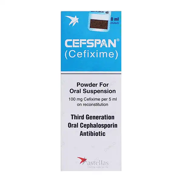 Cefspan 30Ml Suspension 100Mg/5Ml