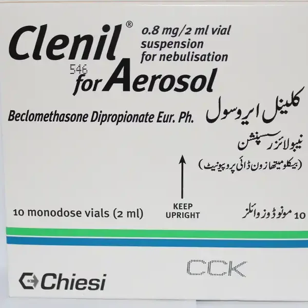 Clenil For Areosol Ampoule 0.8Mg/2Ml (1 Box = 10 Nebulization Solution)