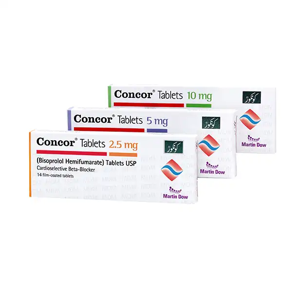 Concor Tablets 10Mg (1 Box = 1 Strip)(1 Strip = 14 Tablets)
