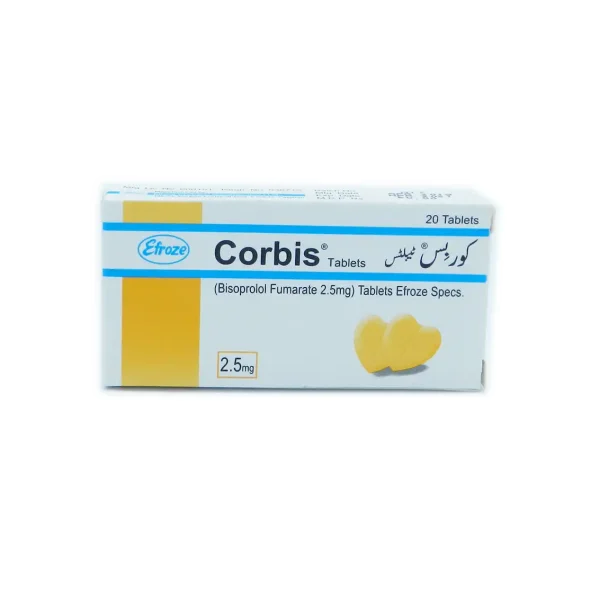 Corbis Tablets 2.5Mg (1 Box = 2 Strips) (1 Strip = 10 Tablets)