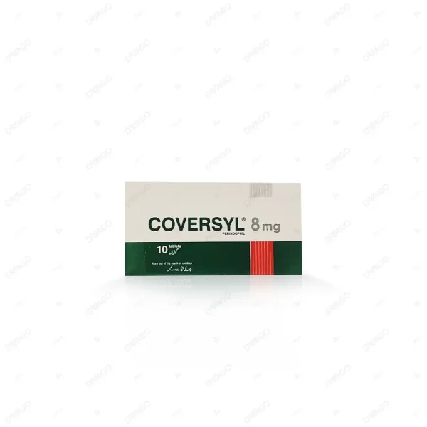 Coversyl Tablets 8Mg (1 Box = 1 Strip)(1 Strip = 10 Tablets)