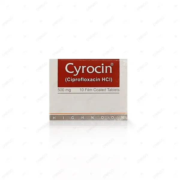 Cyrocin Tablets 500Mg (1 Box = 1 Strip)(1 Strip = 10 Tablets)