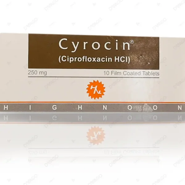 Cyrocin Tablets 250Mg (1 Box = 1 Strip)(1 Strip = 10 Tablets)