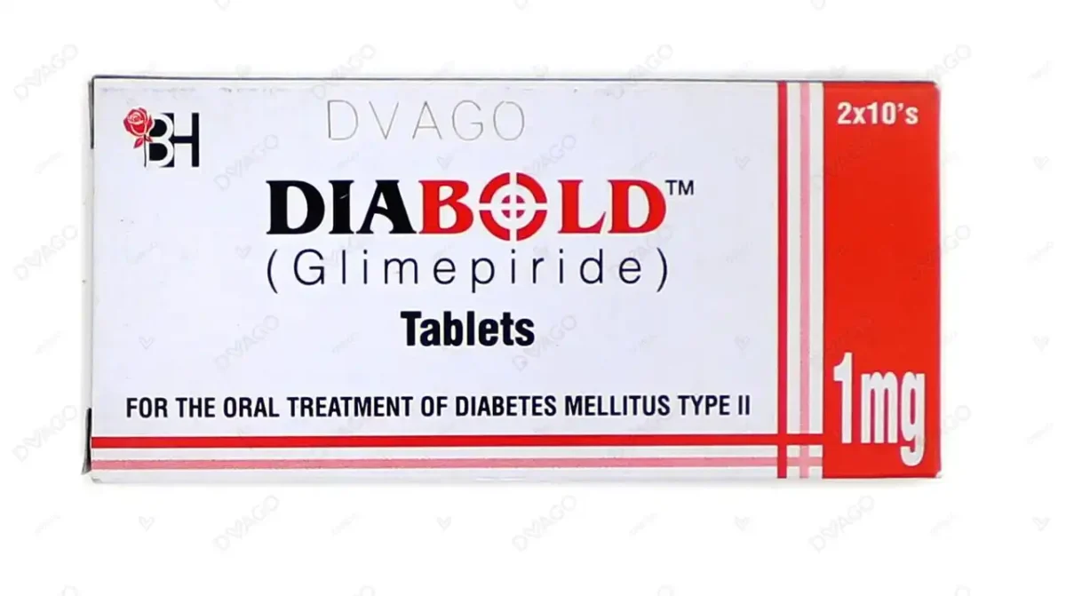 Diabold Tablets 1Mg (1 Strip = 10 Tablets) - Image 1