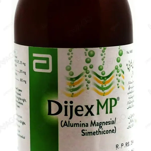 Dijex Mp Carminative Suspension 120Ml 