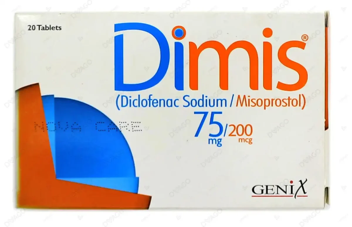 Dimis Tablets 75Mg/200Mg (1 Strip = 10 Tablets) - Image 1