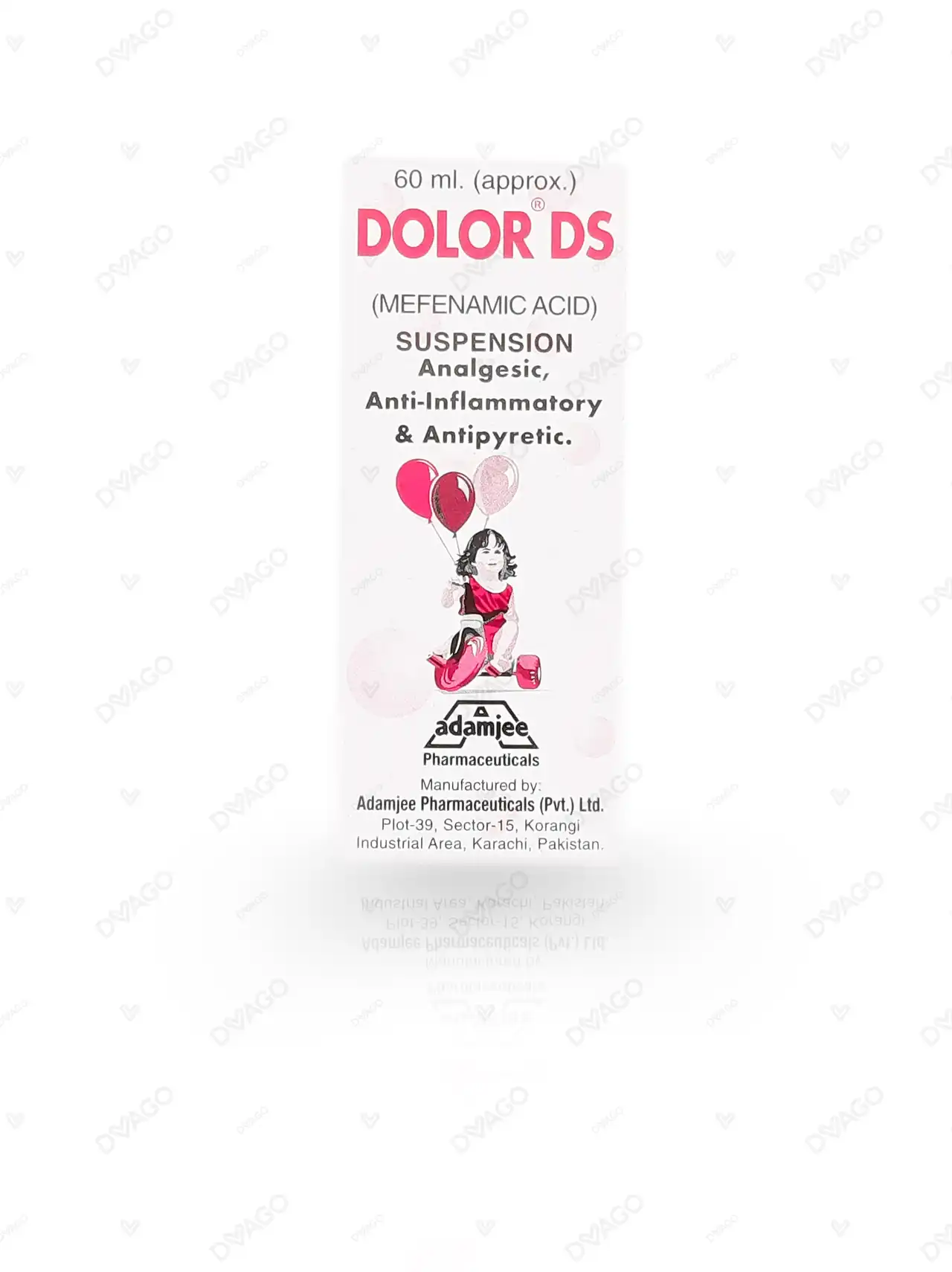 dolor ds syrup Dolor Ds Suspension 60Ml - Image 1