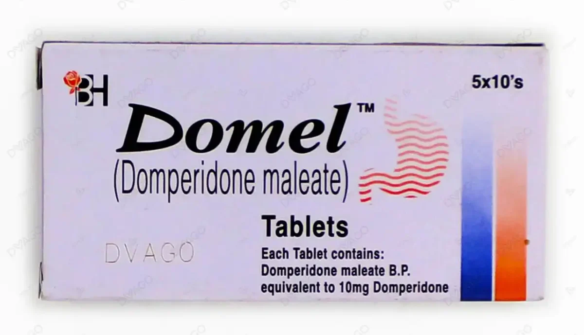 Domel Tablets 10Mg (1 Box = 5 Strips) (1 Strip = 10 Tablets) - Image 1