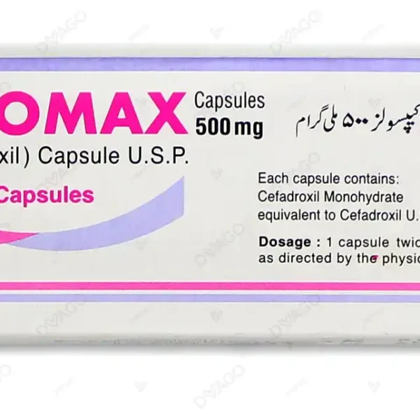 Dromax Capsules 500Mg (1 Strip = 6 Capsules)