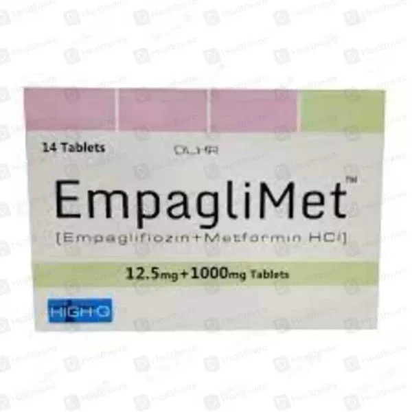 Empaglimet Tablets 12.5Mg+1000Mg (1 Strip = 7 Tablets)